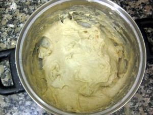 finished knedla dough