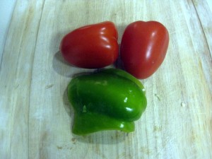 tomato and pepper