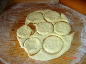 dough circles