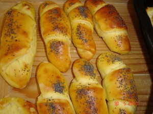 beautiful Slovak poppy rolls