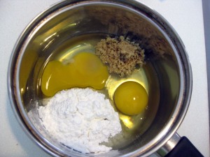 ingredients for sweet cream