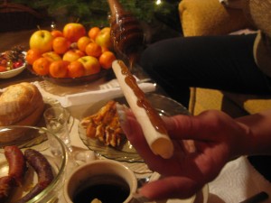 oblatky rolls with honey
