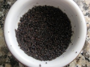 ground poppy seeds