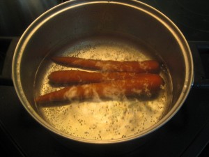 cook carrots