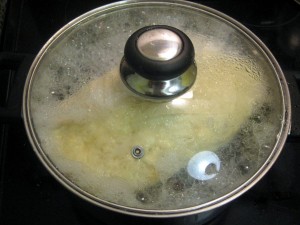 steam knedla