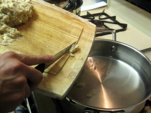 tossing halusky