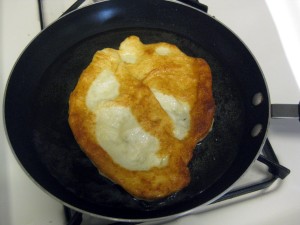 langosh frying