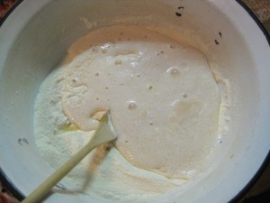 dough with yeast