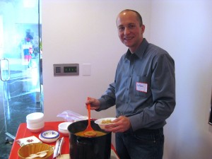 Lubos Brieda at the Slovak Embassy