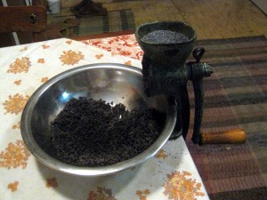 poppy seed grinder