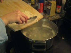 halusky tossing