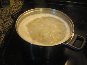 halusky cooking