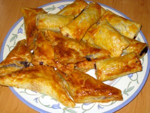 Slovak jam turnovers