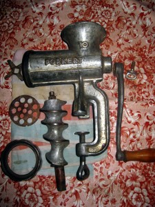 Porkert No.10 meat grinder