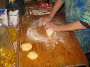 rolling dough