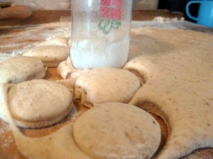 Slovak fluffy bacon biscuits, skvarkovniky or pagace