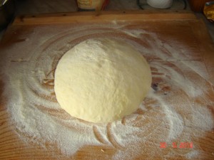 risen dough