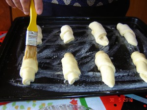 rolled up bread rolls