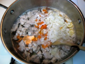 vegetable soup for rabbit