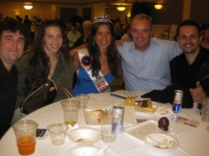 Palo Dzacko, Sarah Banks, Miss Slovakia Canada Adriana Kamenicka and Riso Stilicha