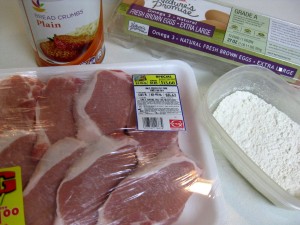 ingredients for wiener schnitzel