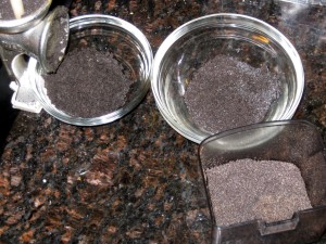 ground poppy seeds