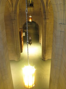 cathedral of learning gothic scene