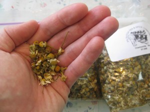 chamomile in a bag