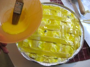 egg yolk cake wash
