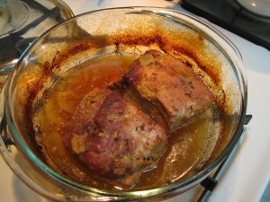 baked pork