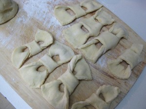 dough bow ties