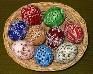 Slovak easter eggs