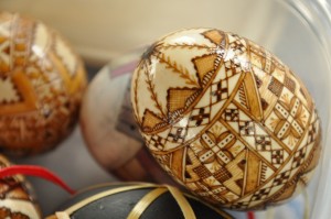 bees wax easter eggs
