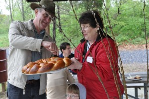 Slovak easter bread