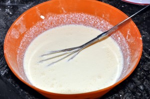 blended cake filling