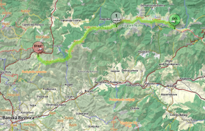 through hike low tatras map part 1