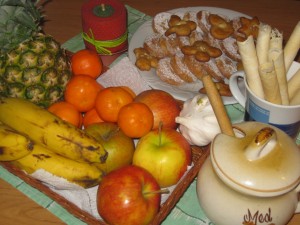 slovak christmas table