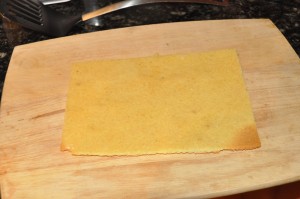sponge cake layer