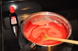 red food coloring