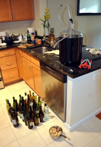 ready for wine bottling