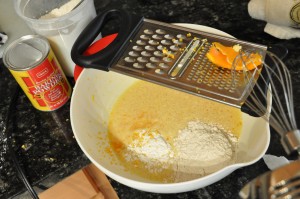 ingredients for making dough