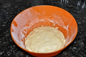 dough after rising