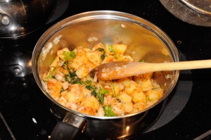 potato stuffing for trout