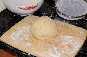 dough for apple cake