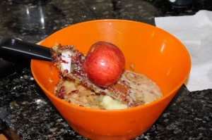 grating apples