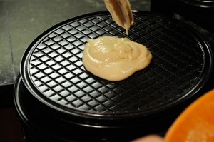 baking waffle cones