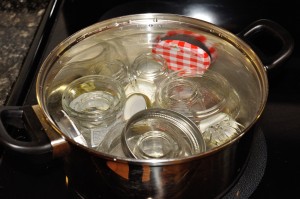 disinfecting mason jars